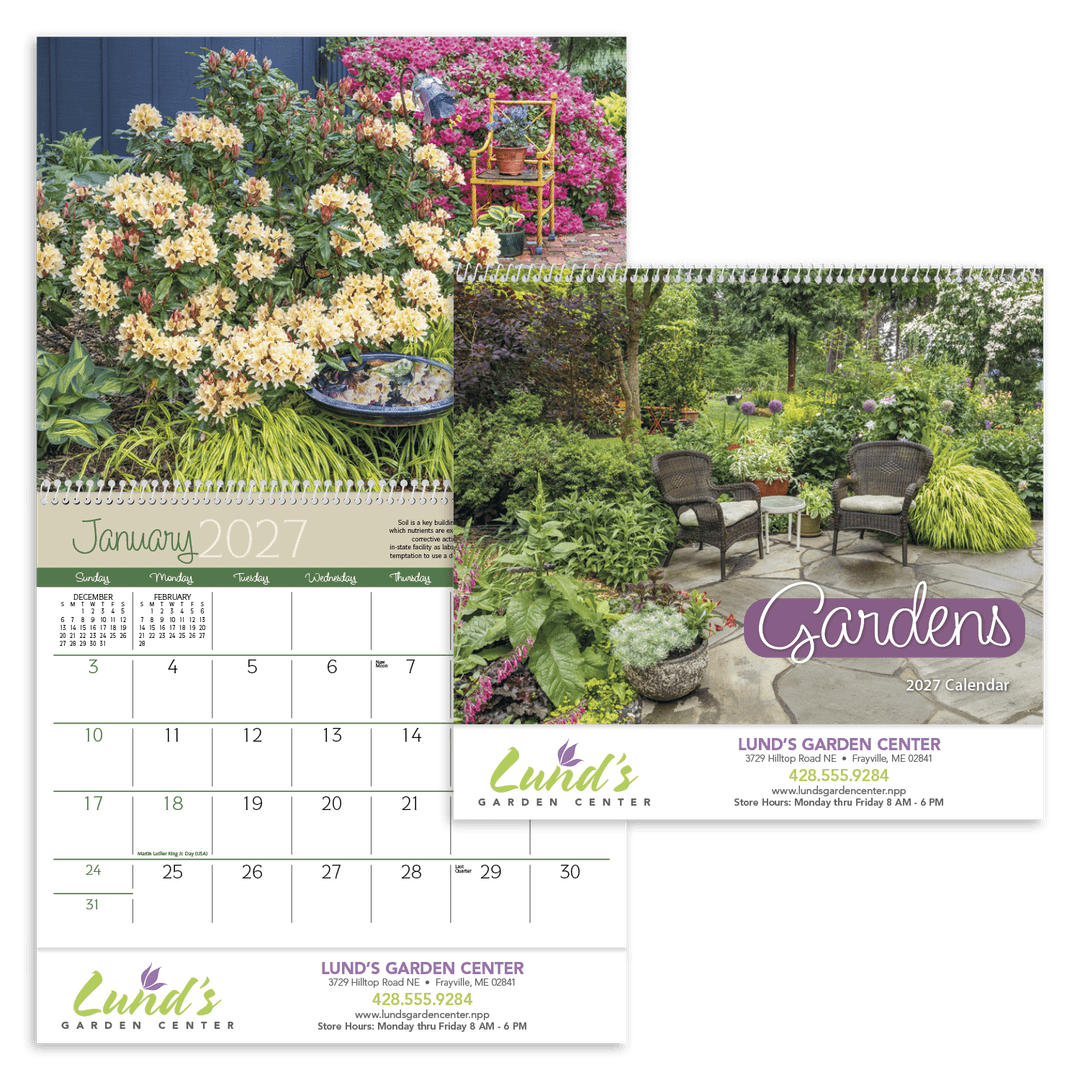 Gardens Calendar