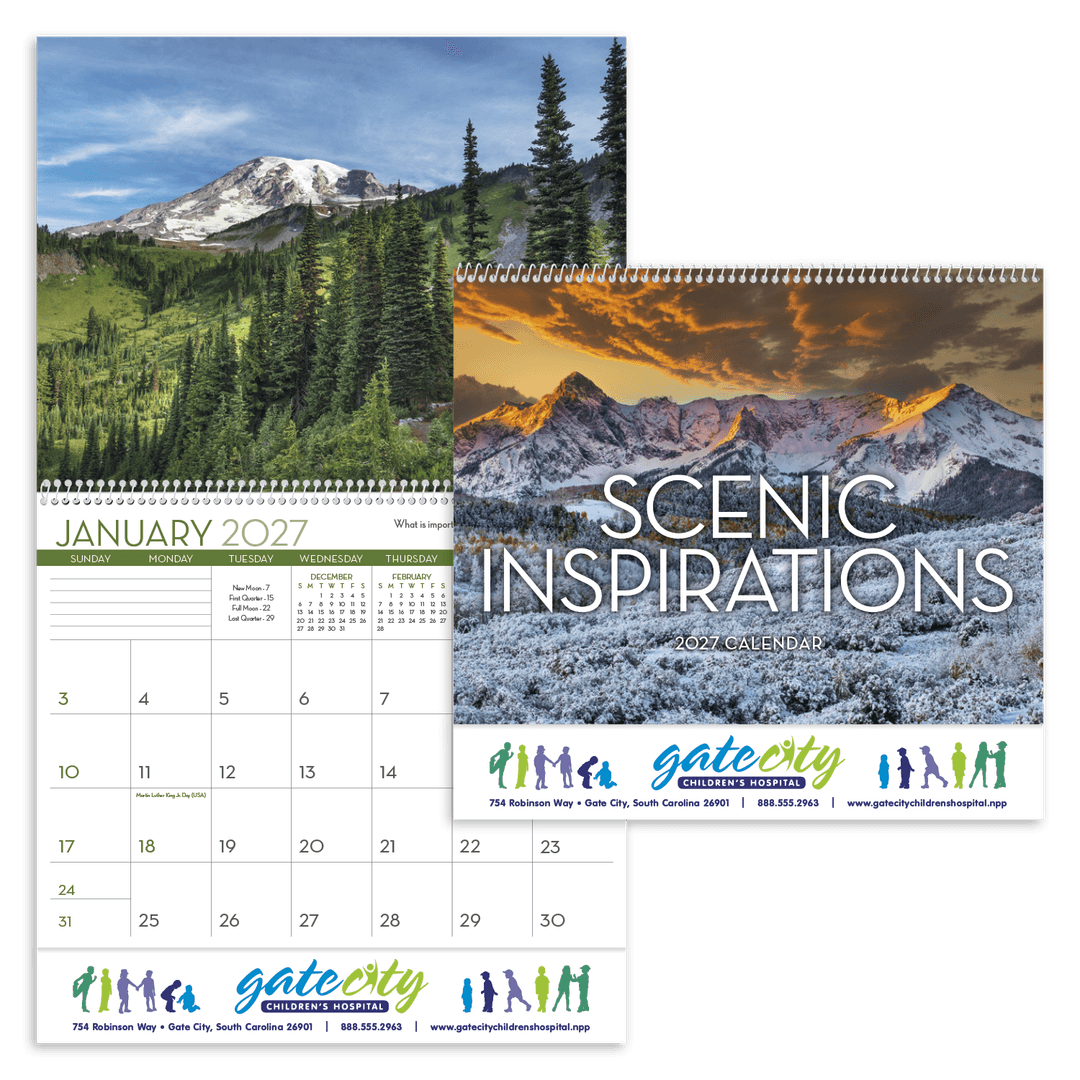 Scenic Inspirations Calendar