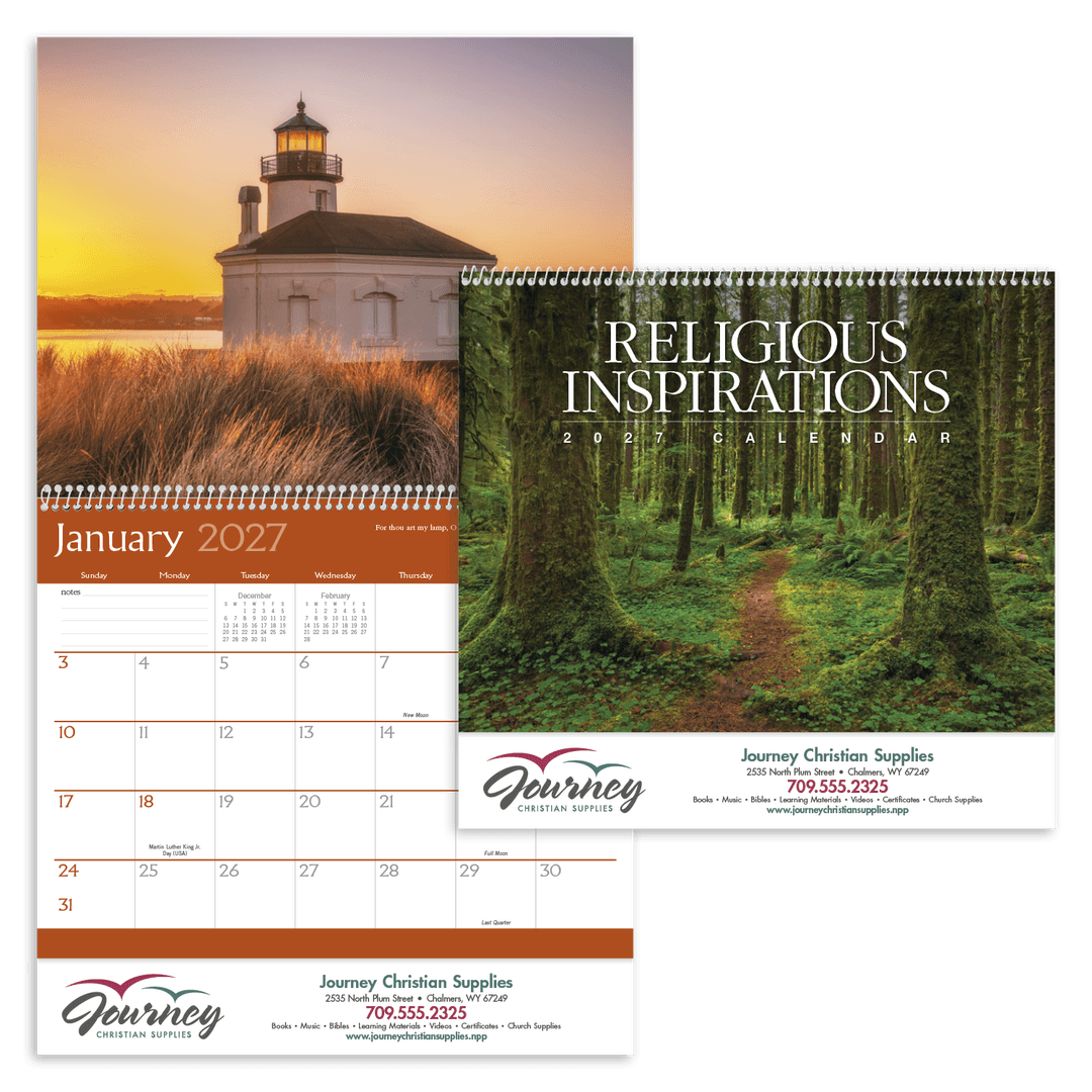 Religious Inspirations Calendar
