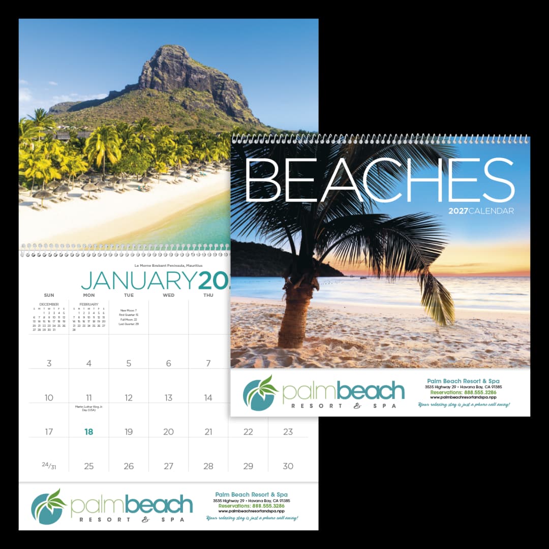 Beaches Calendar