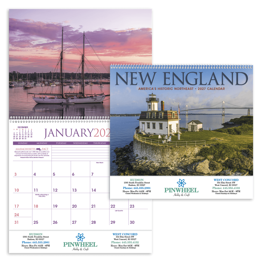 New England Calendar
