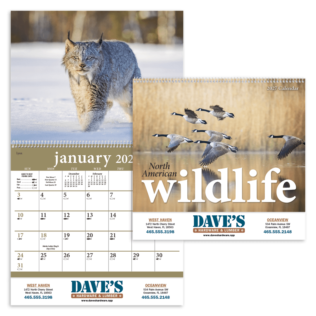 North American Wildlife Calendar