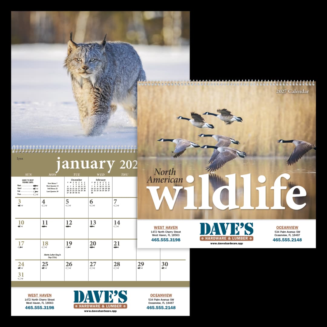 North American Wildlife Calendar