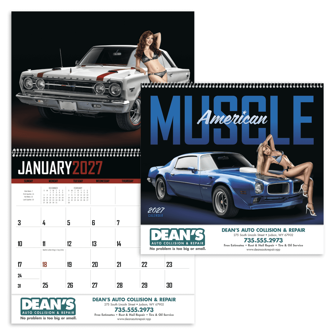 American Muscle Calendar
