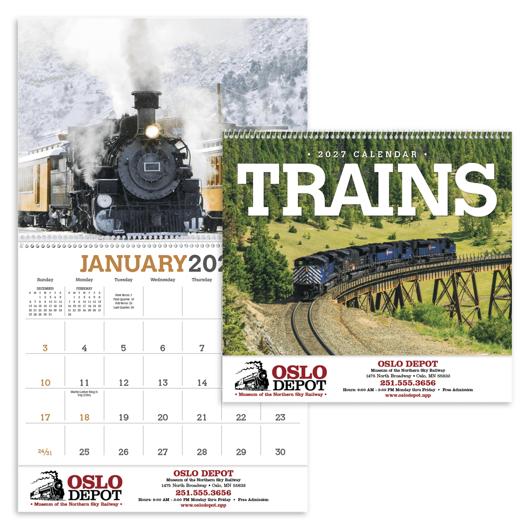 Trains Calendar