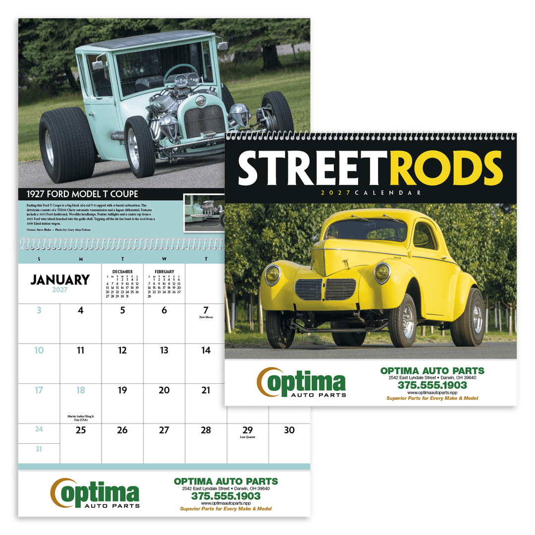 Street Rods Calendar