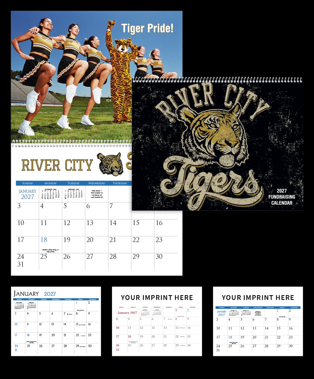 Small Quantity Custom - Spiral Calendar