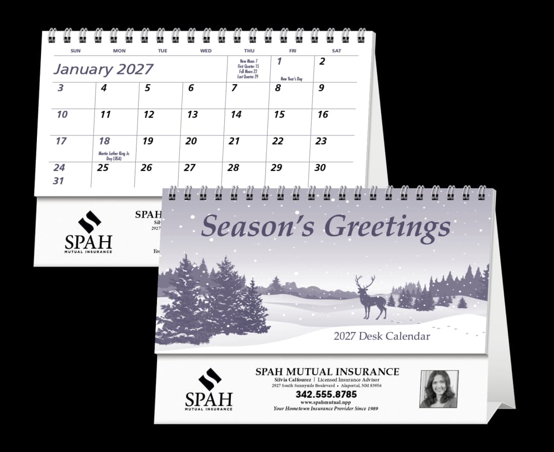 Econo Desk Calendar