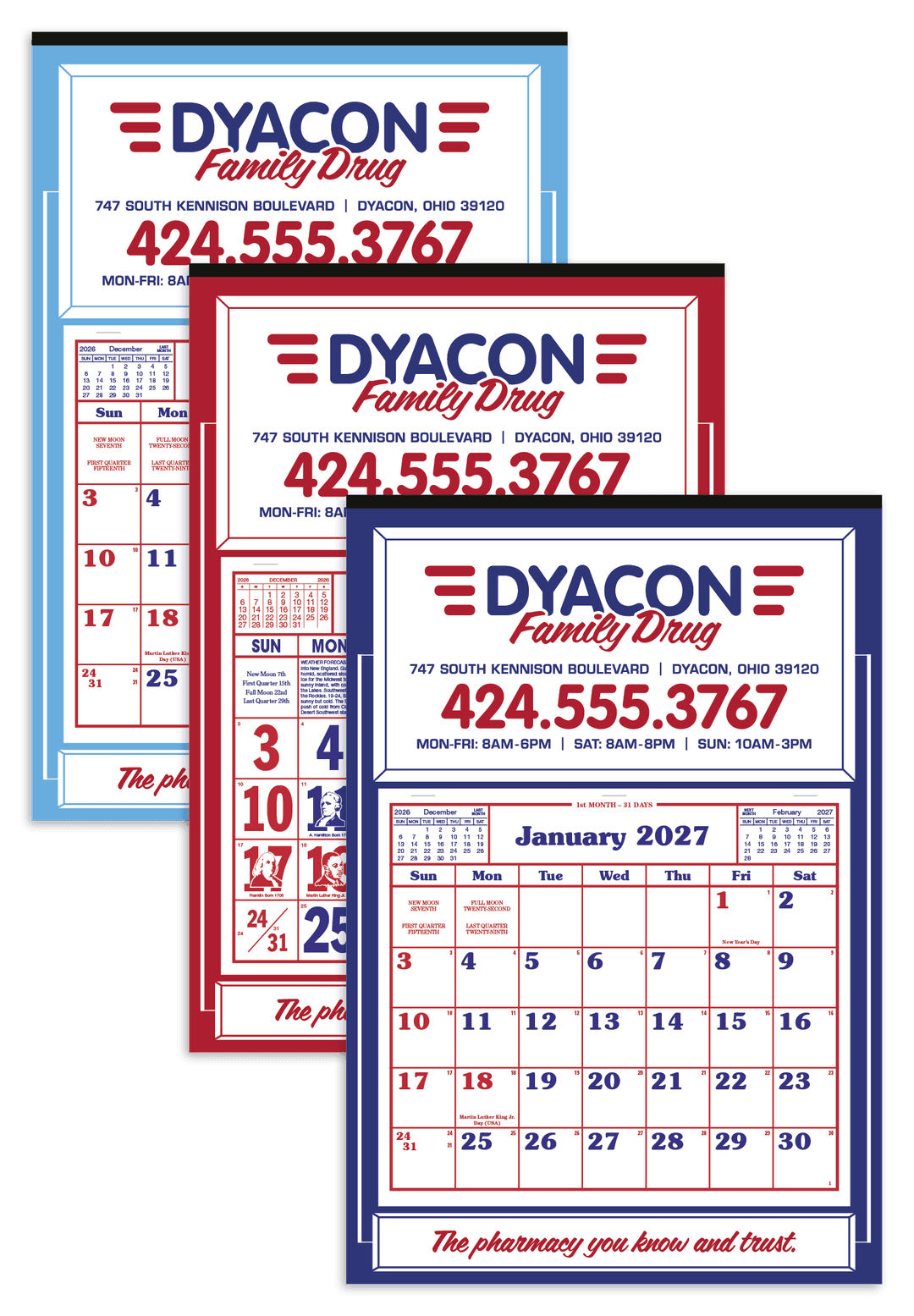 Apron Calendar