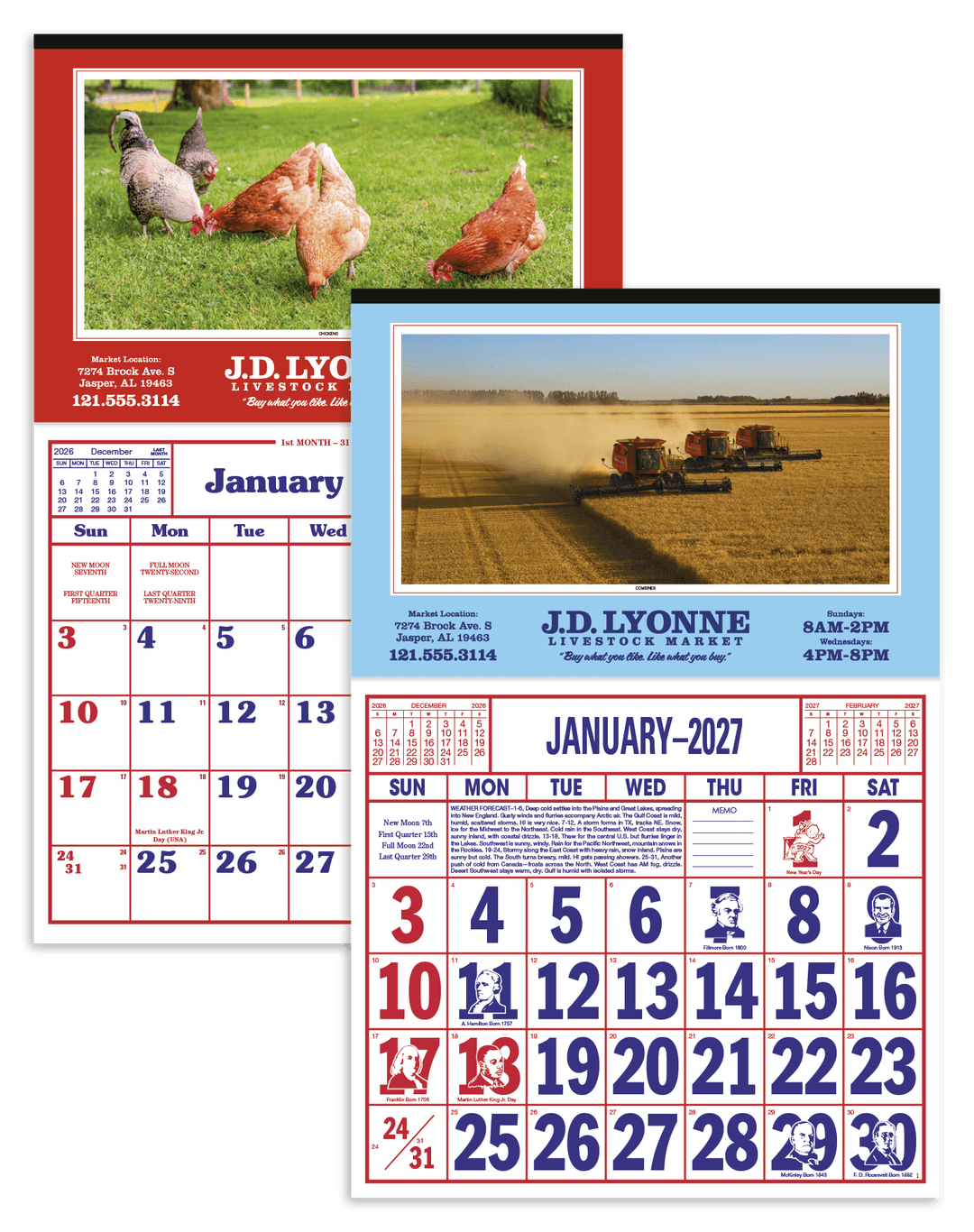 Large Everyday Farm Memo