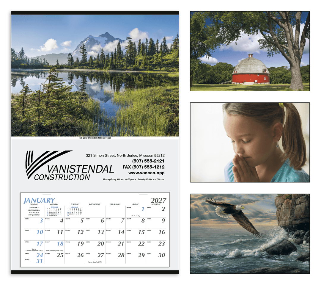 Large Hanger Calendar