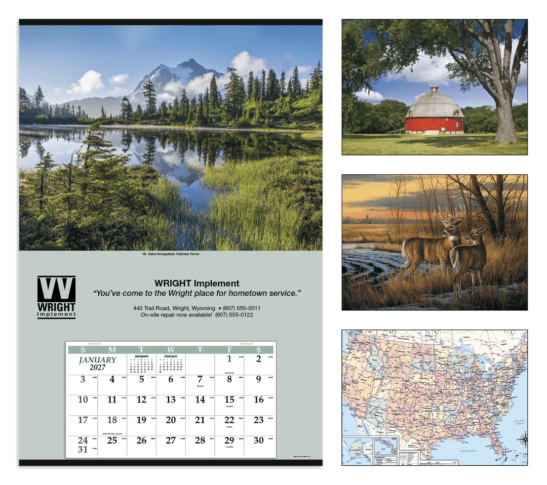 Jumbo Hanger (12-Month) Calendar