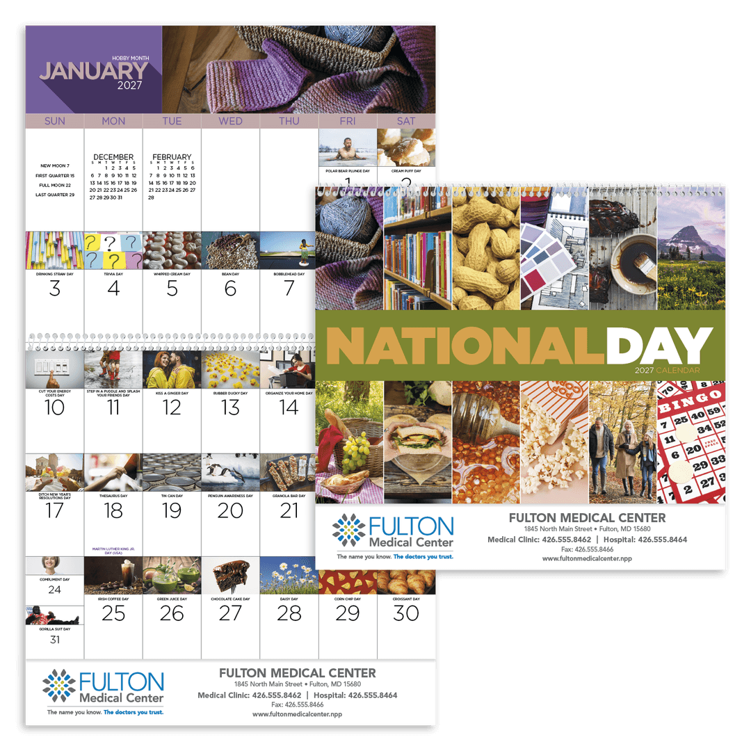 National Day - Spiral Calendar
