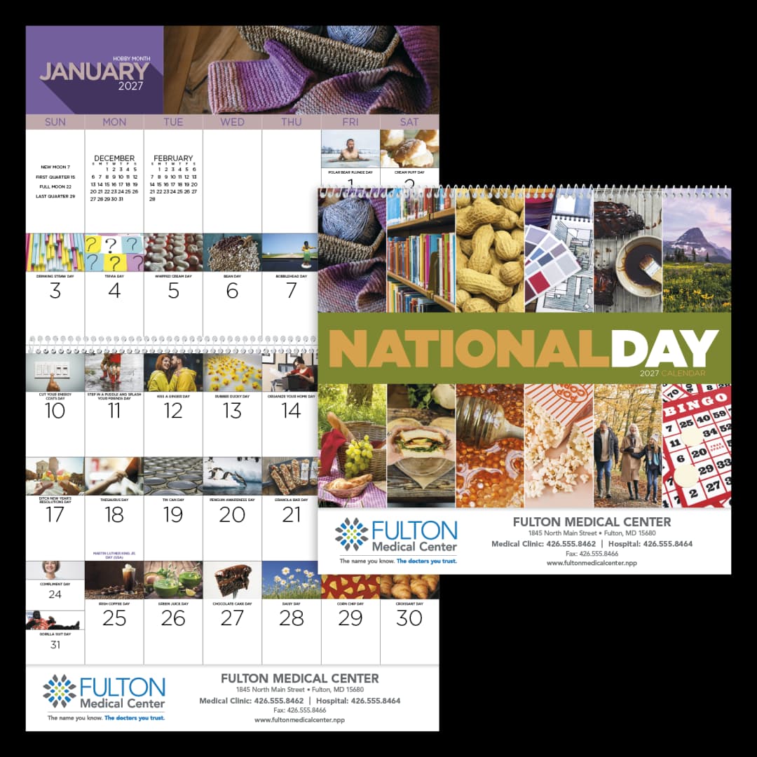 National Day - Spiral Calendar