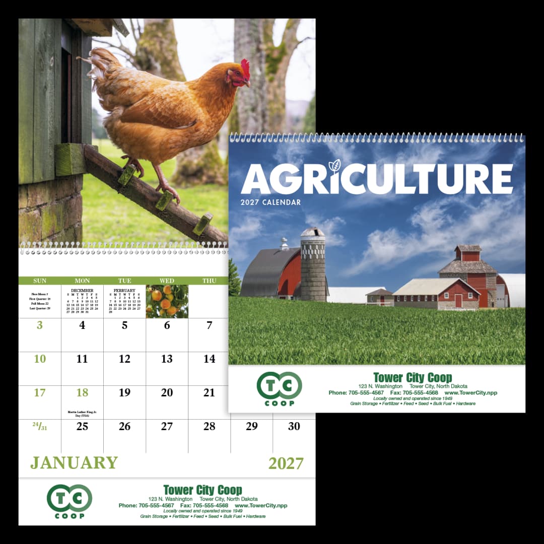 Agriculture - Spiral Calendar