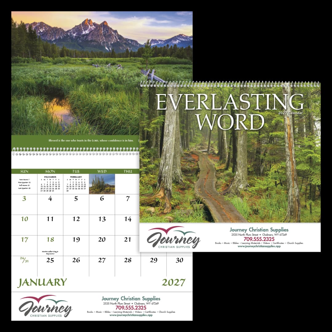 Everlasting Word without Funeral Planner - Spiral