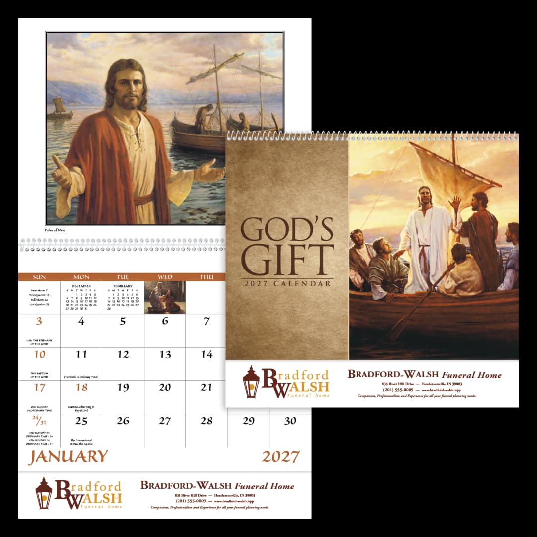 God's Gift wo Funeral Pre-Planning Sheet - Spiral