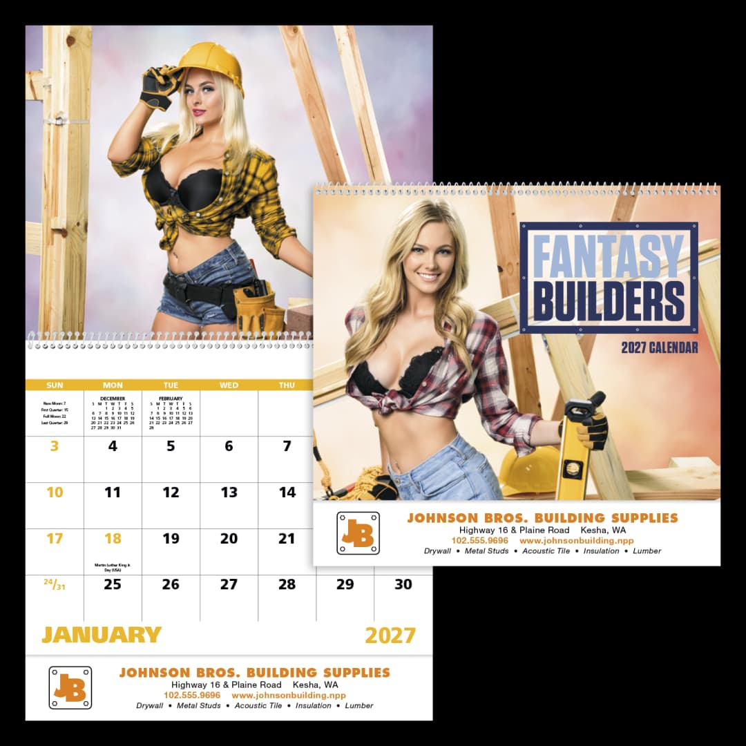 Fantasy Builders - Spiral Calendar