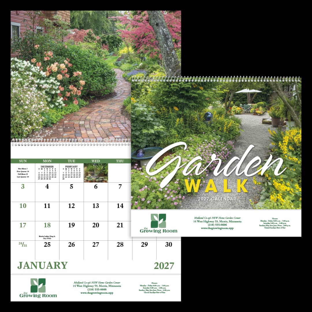 Garden Walk - Spiral Calendar