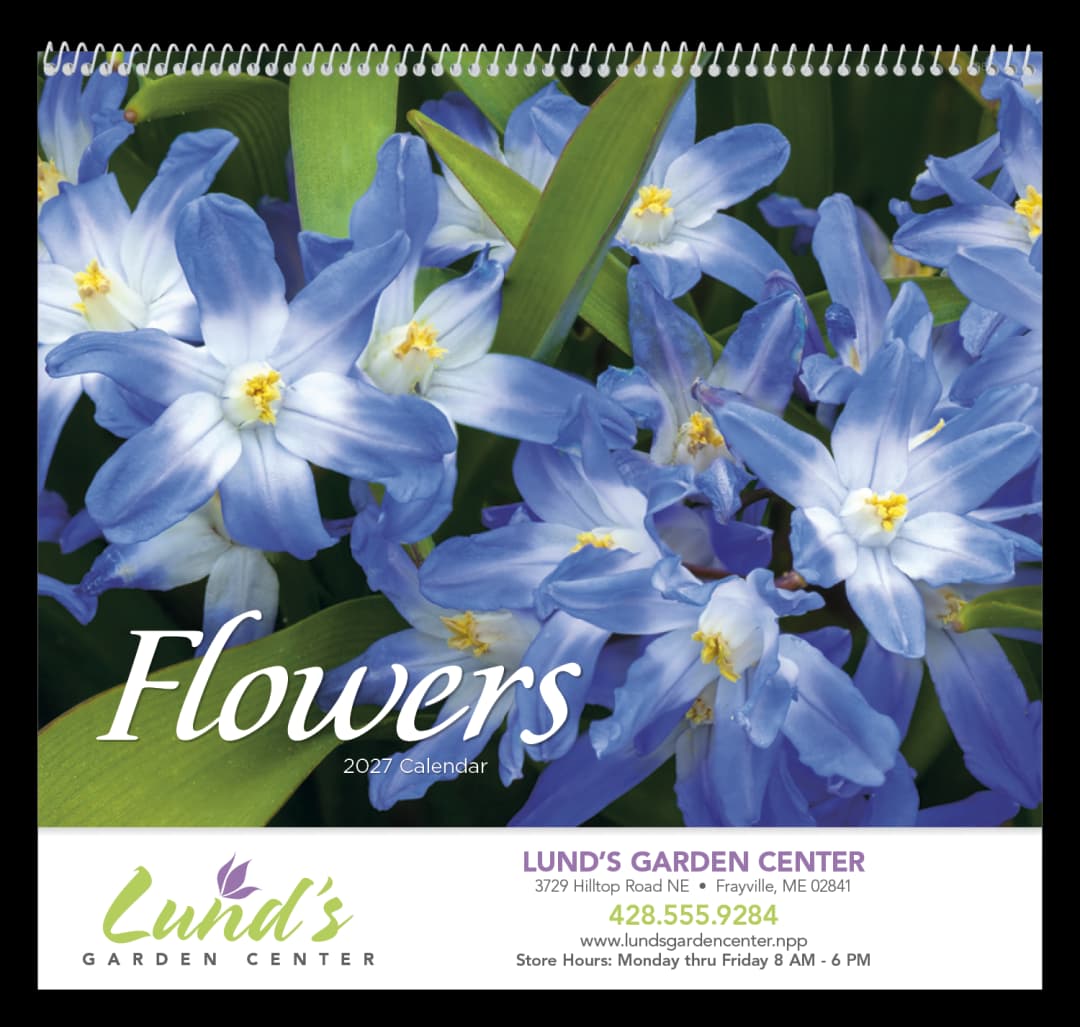 Flowers - Spiral Calendar