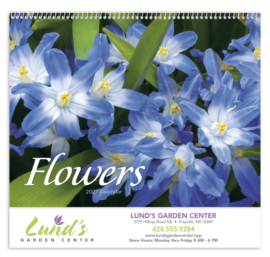 Flowers - Spiral Calendar