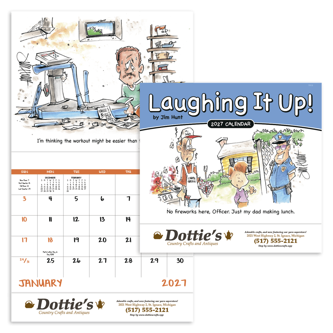 Laughing It Up - Stapled Calendar