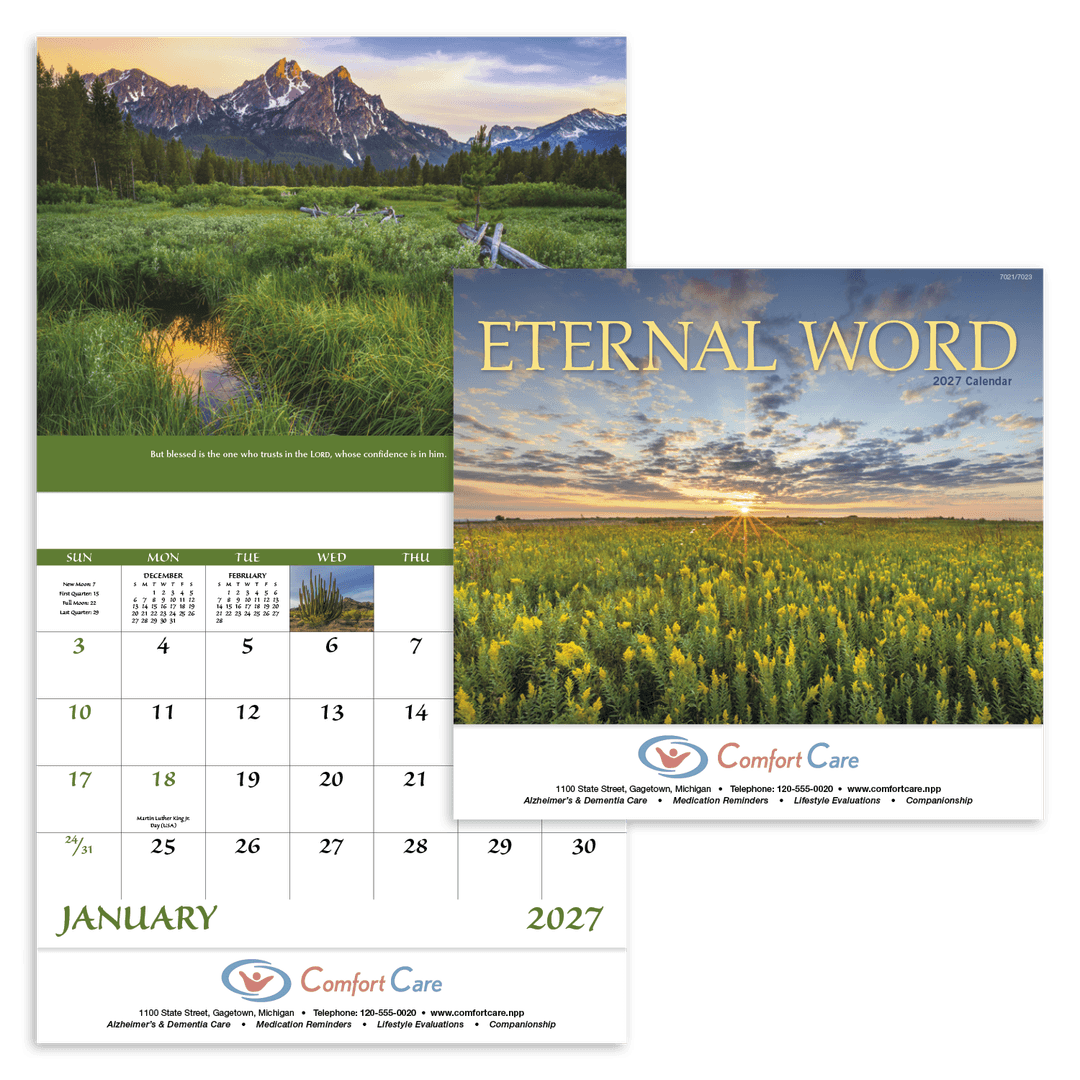 Eternal Word - Stapled Calendar