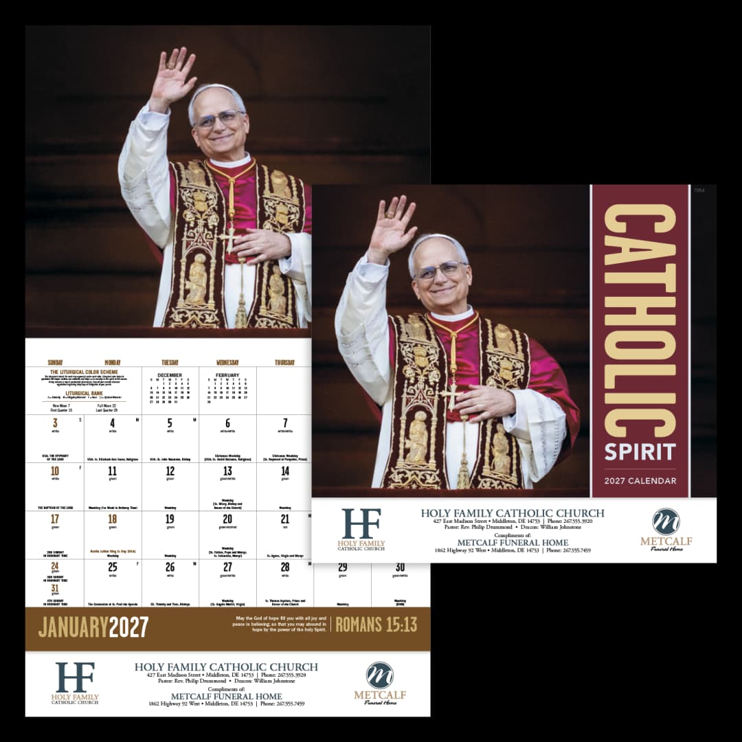 Catholic Spirit - Stapled Calendar