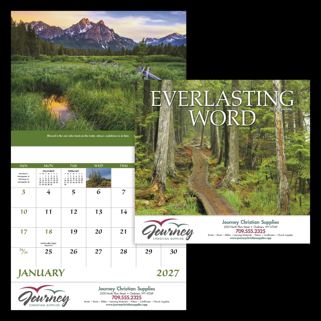 Everlasting Word - Stapled Calendar