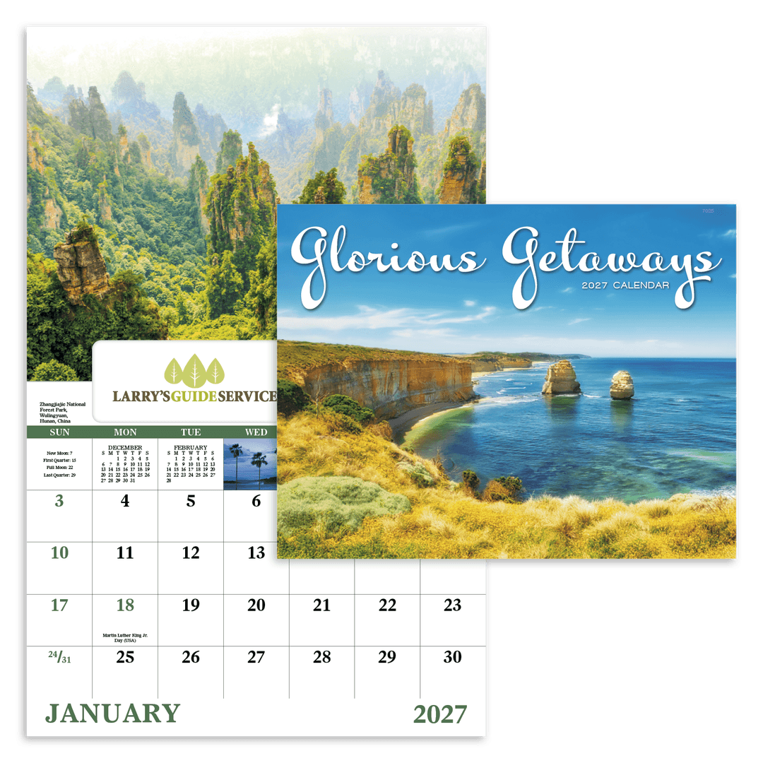 Glorious Getaways - Window Calendar