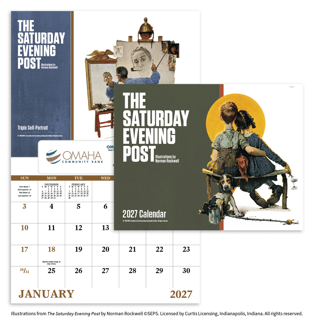 The Saturday Evening Post - Window Calendar