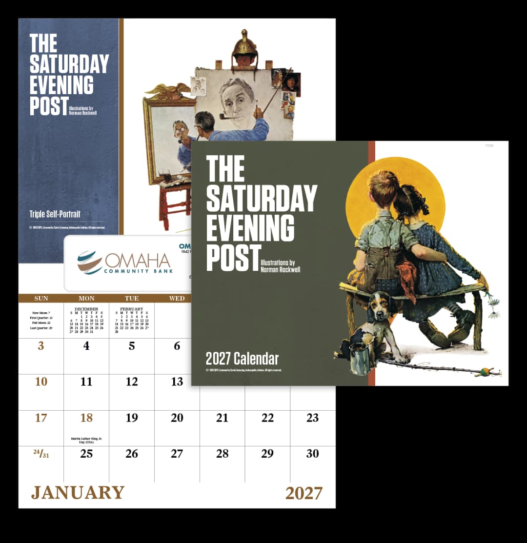 The Saturday Evening Post - Window Calendar