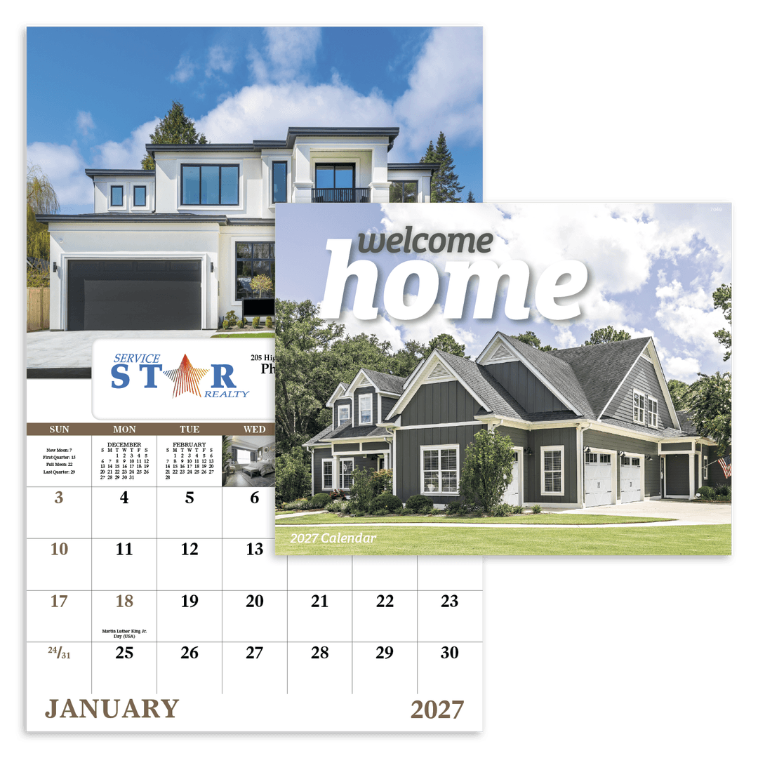 Welcome Home - Window Calendar