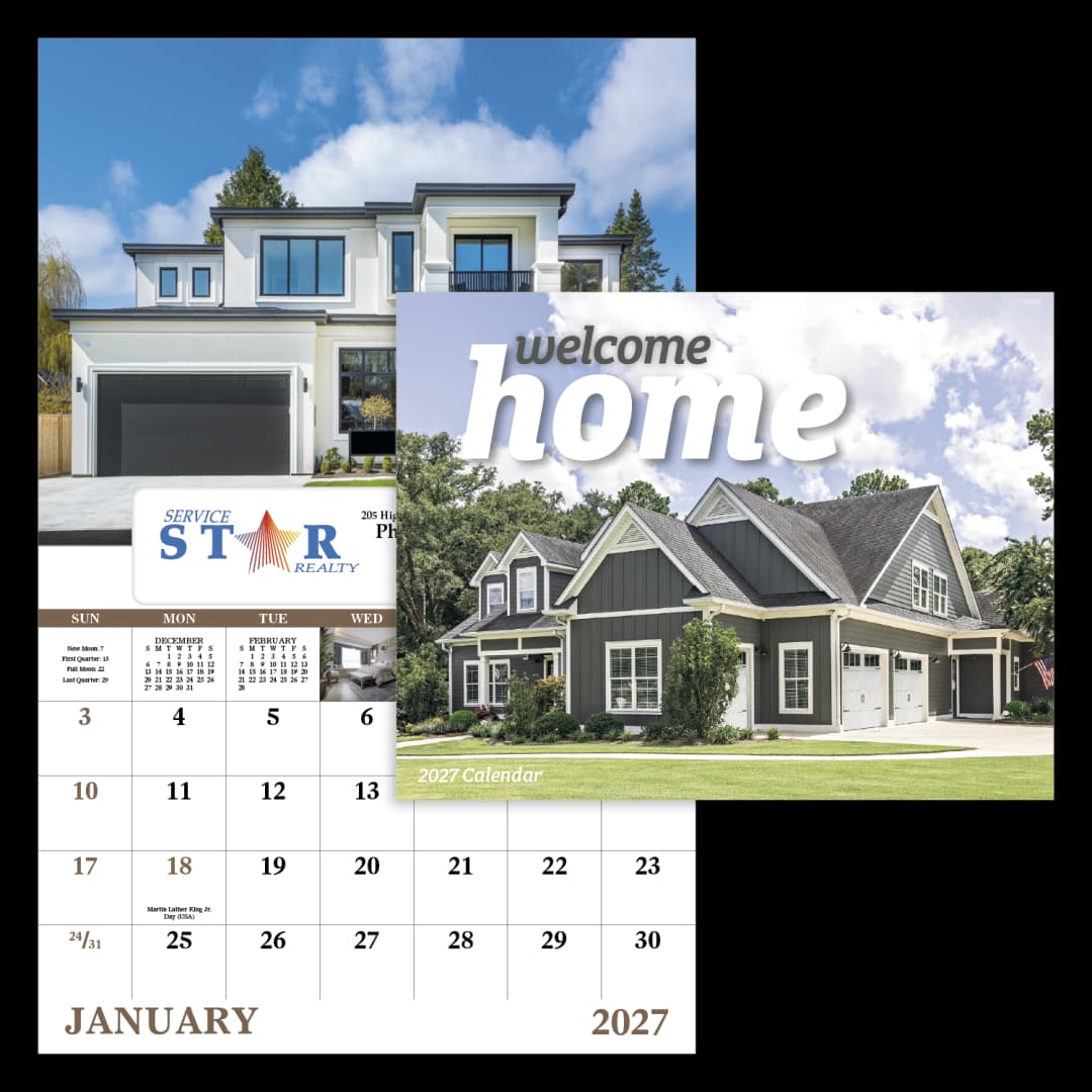 Welcome Home - Window Calendar