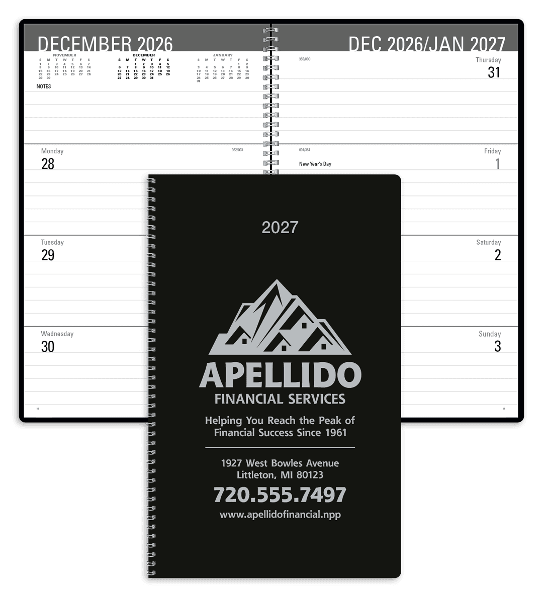 Classic Weekly Desk Planner