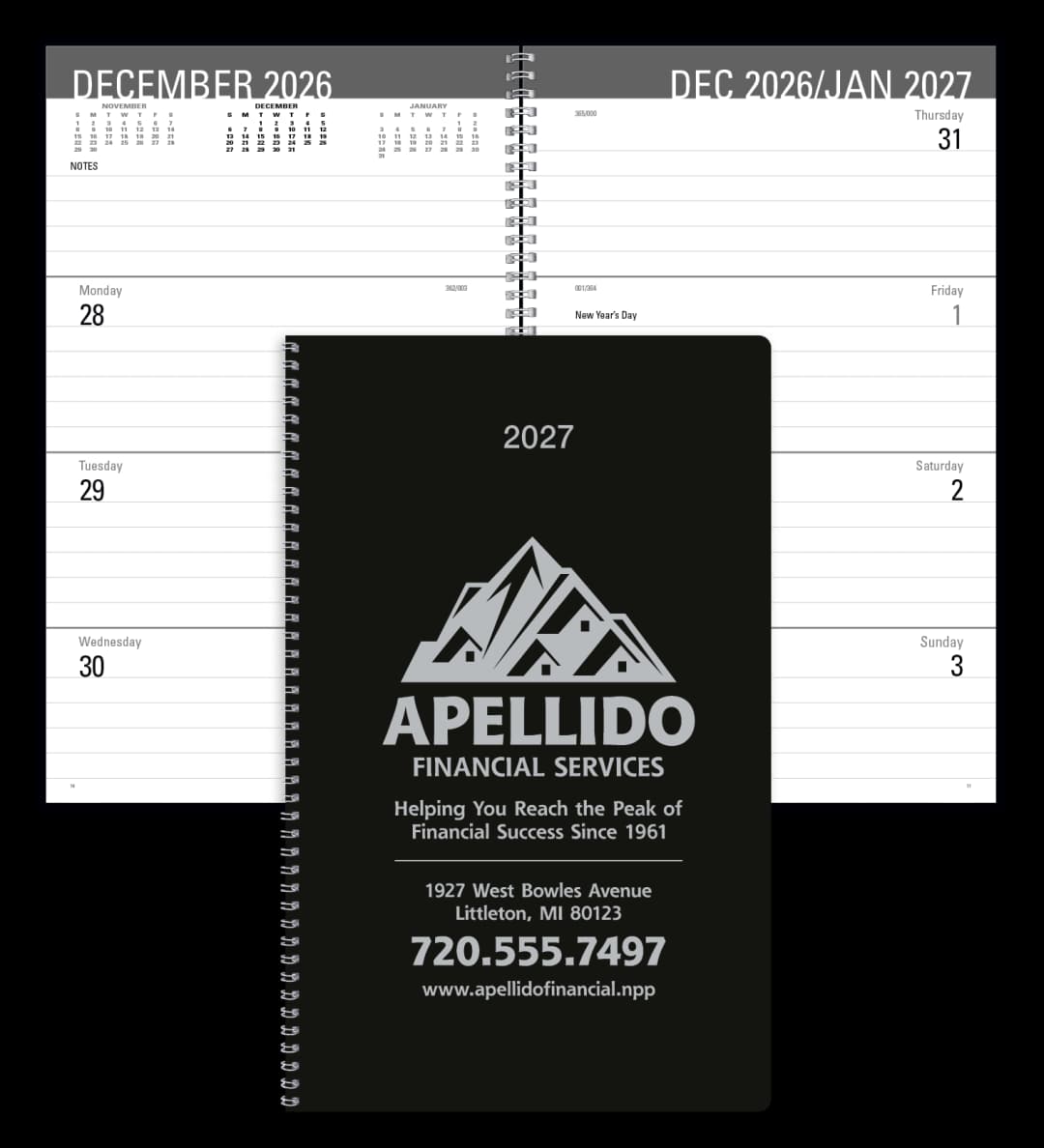 Classic Weekly Desk Planner