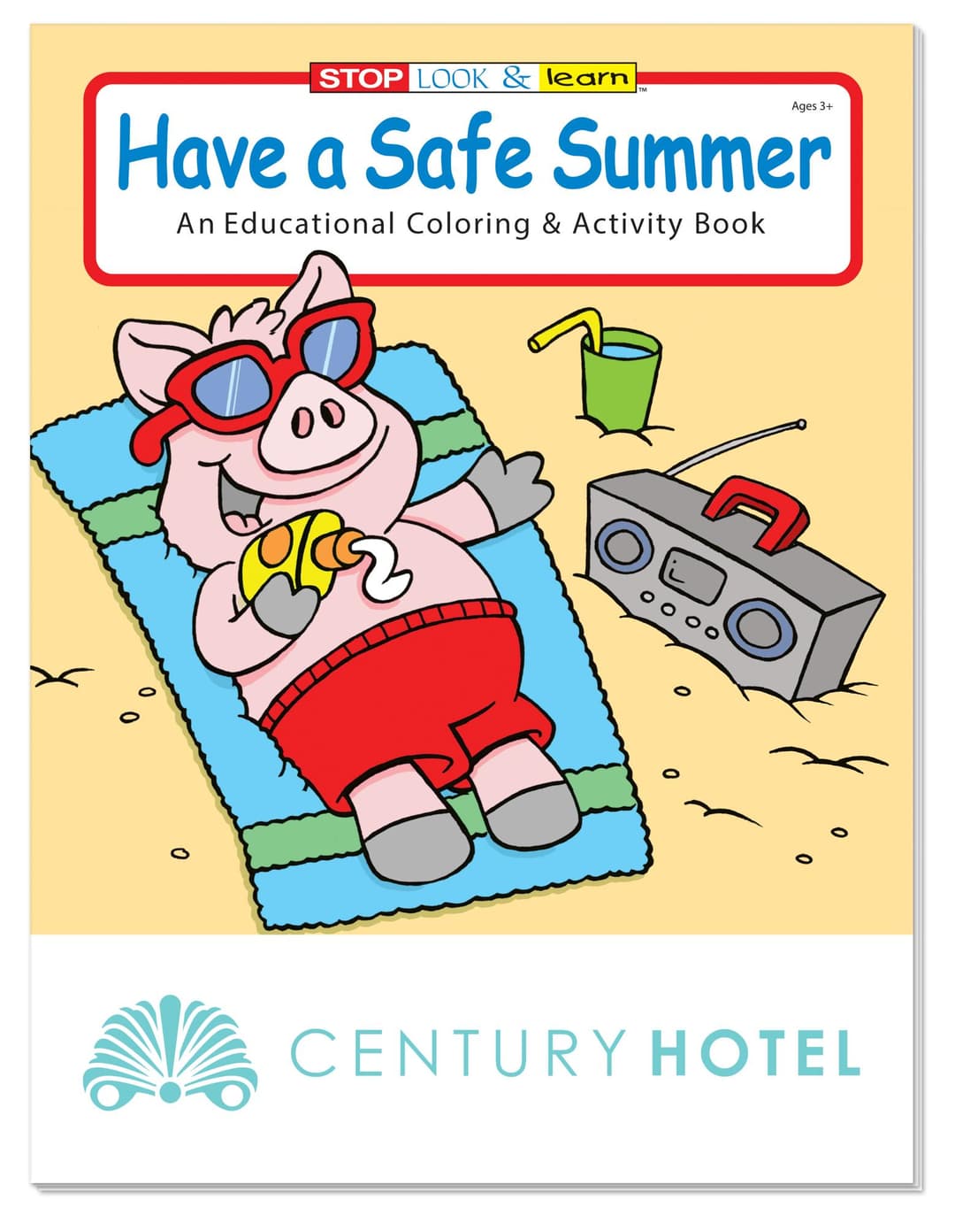 Coloring Book: Have a Safe Summer