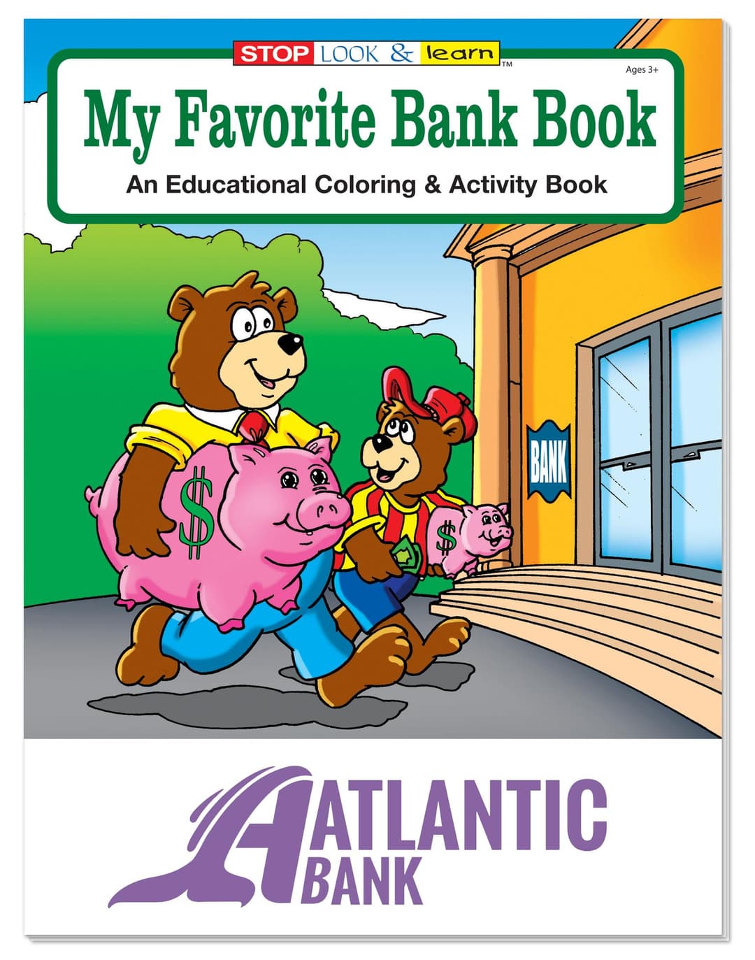 Coloring Book: My Favorite Bank