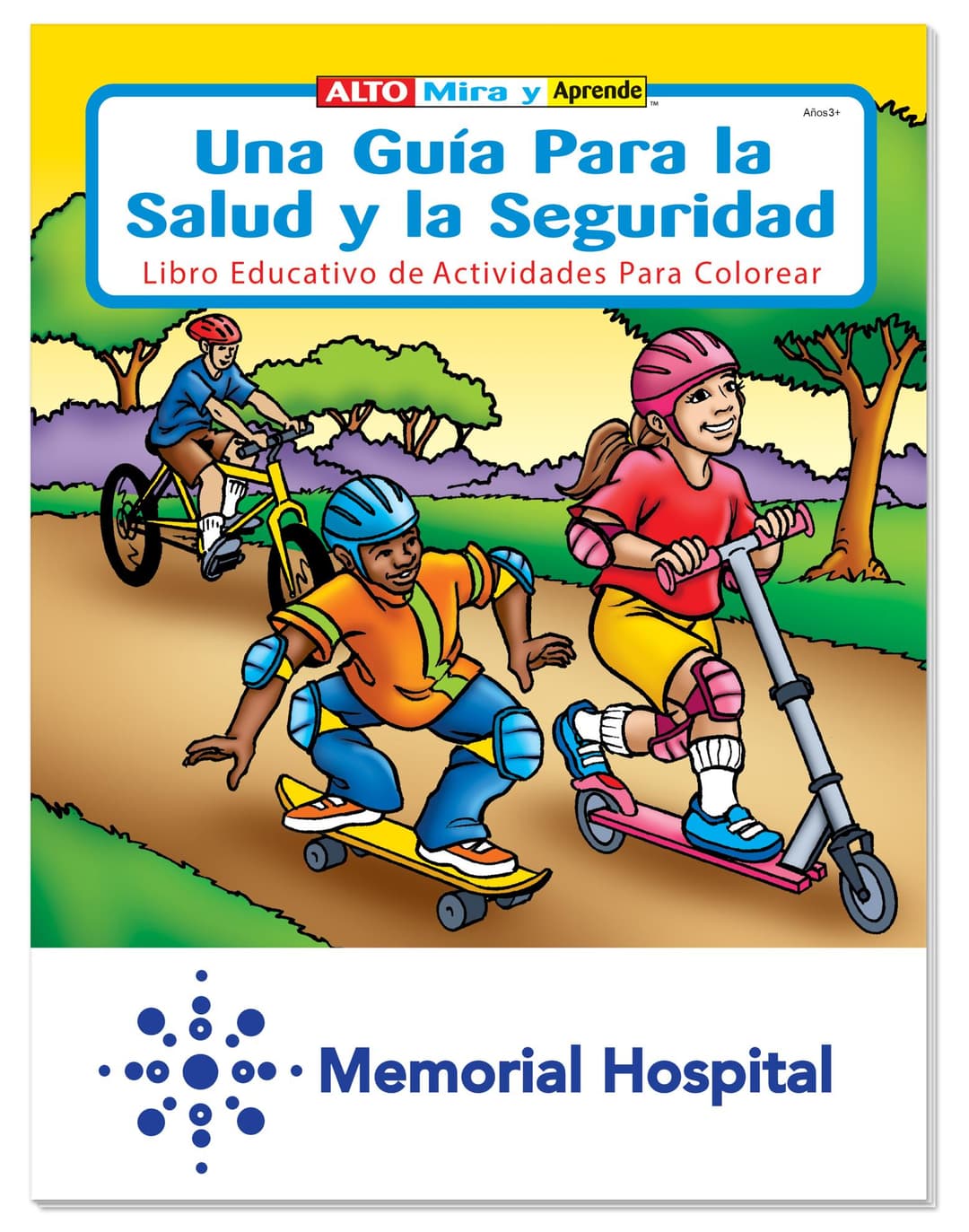 Coloring Book: A Guide to Health and Safety (Spanish)