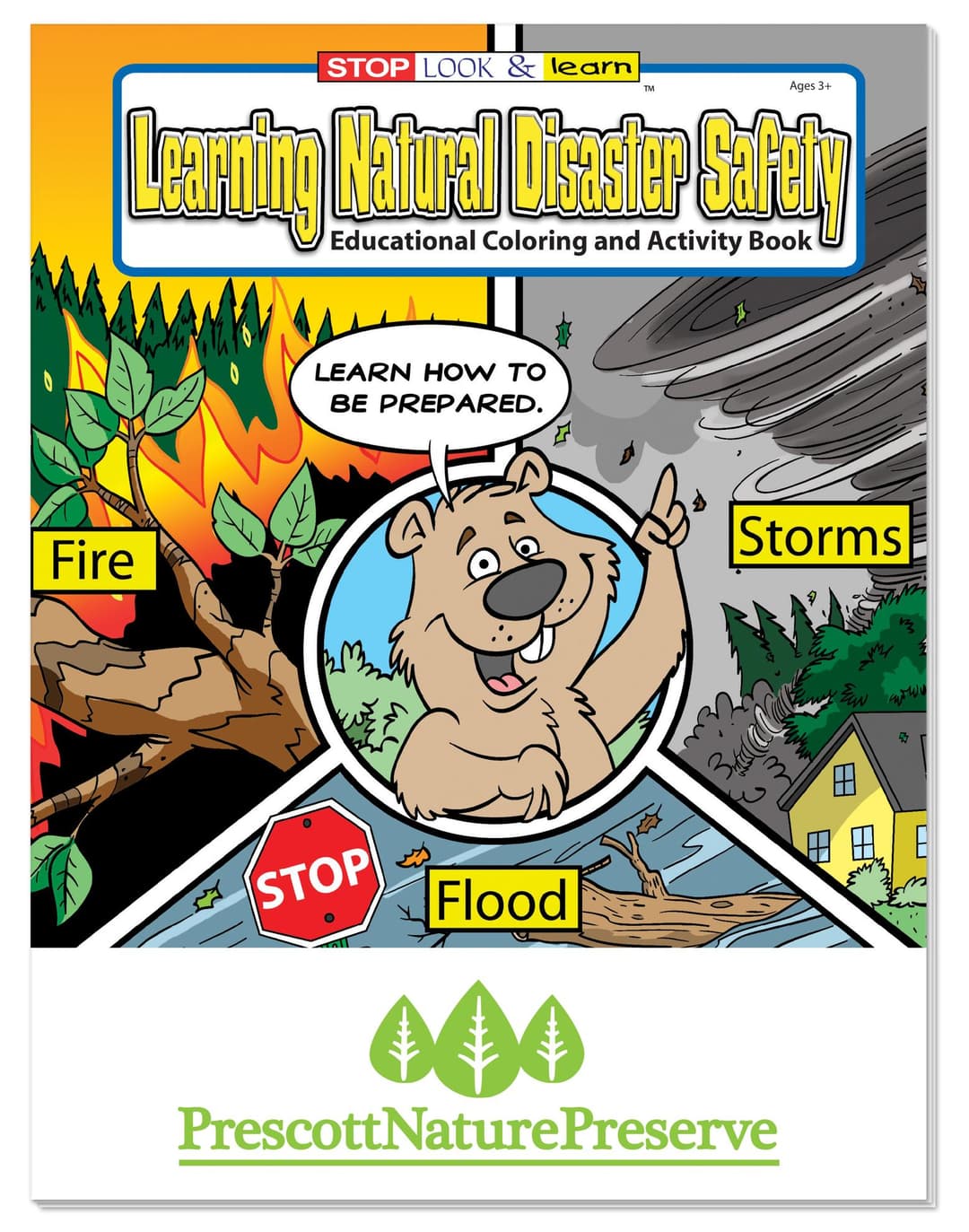 Coloring Book: Learning Natural Disaster Safety