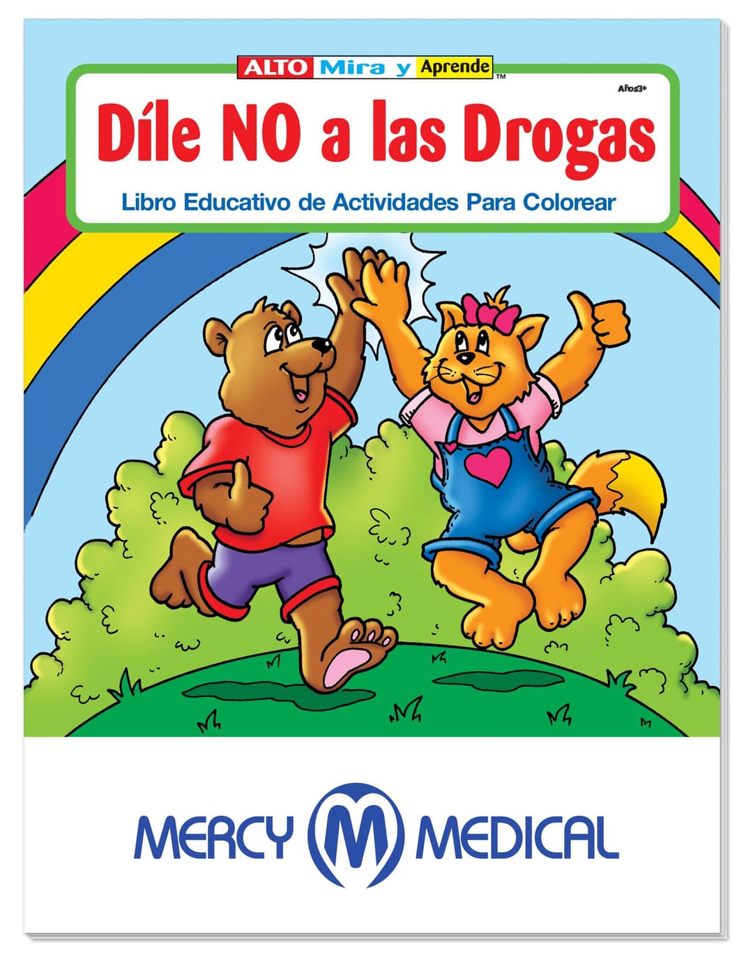 Coloring Book: Smart Kids Say No to Drugs (Spanish)