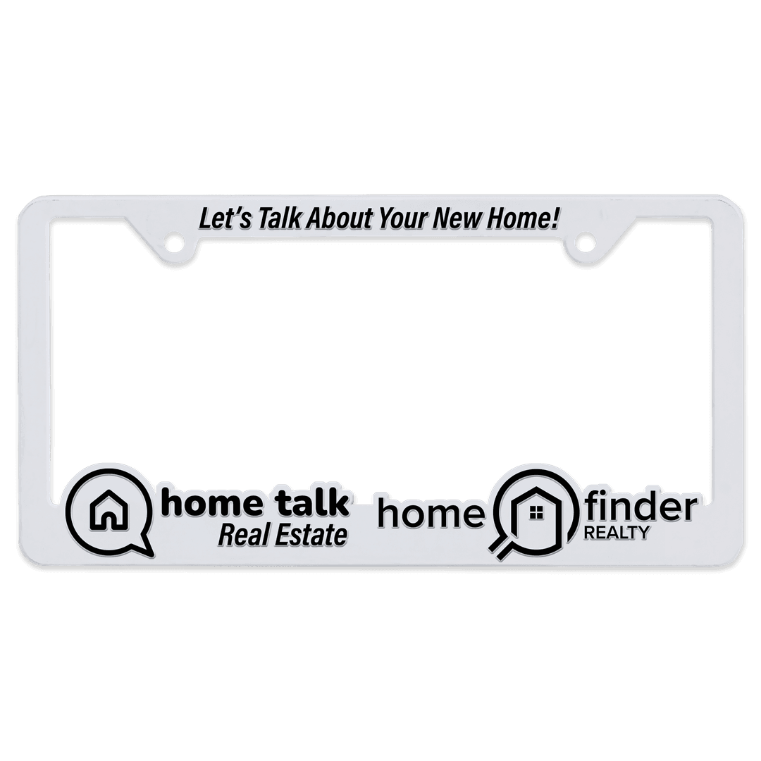 3-D Traditional License Plate Frame