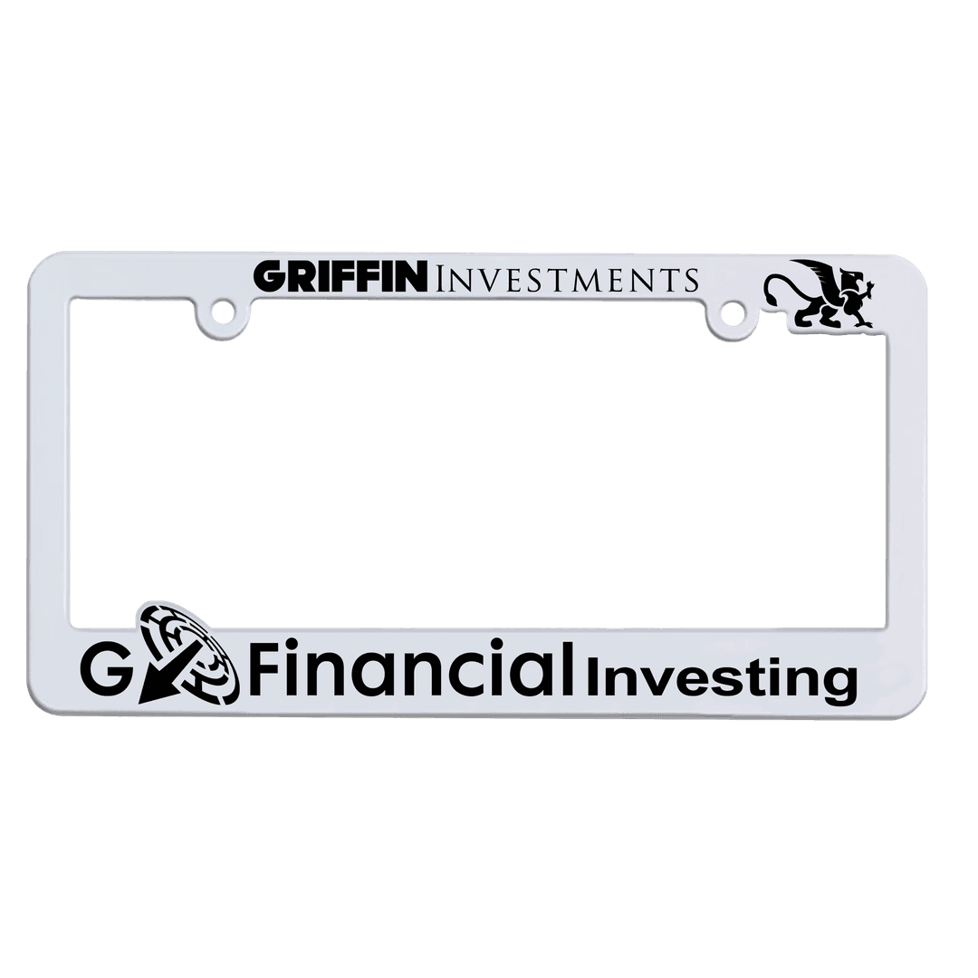 3-D Maximum License Plate Frame