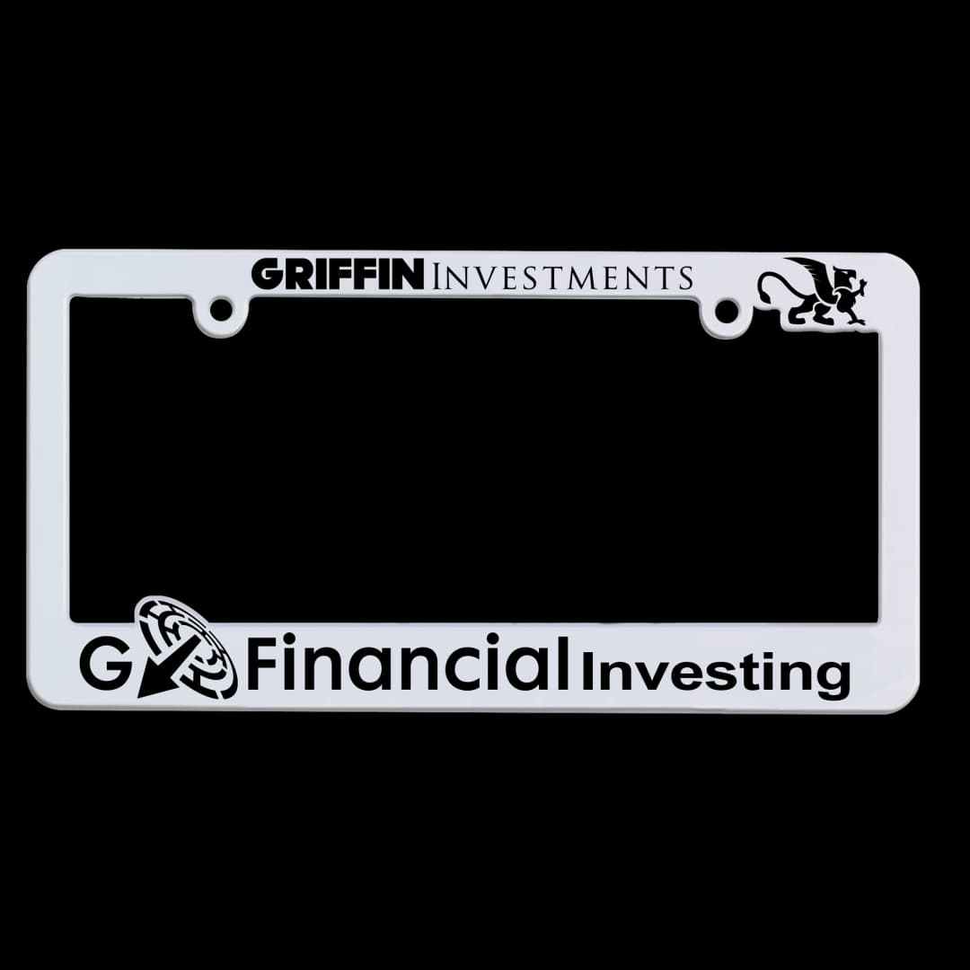 3-D Maximum License Plate Frame