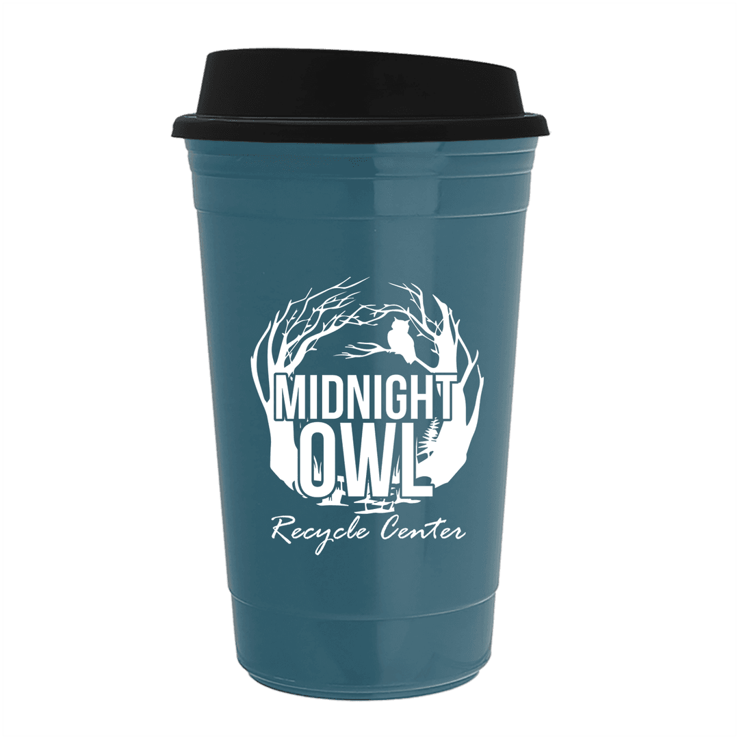 Travel Recycled Insulated Cup - 16 oz.
