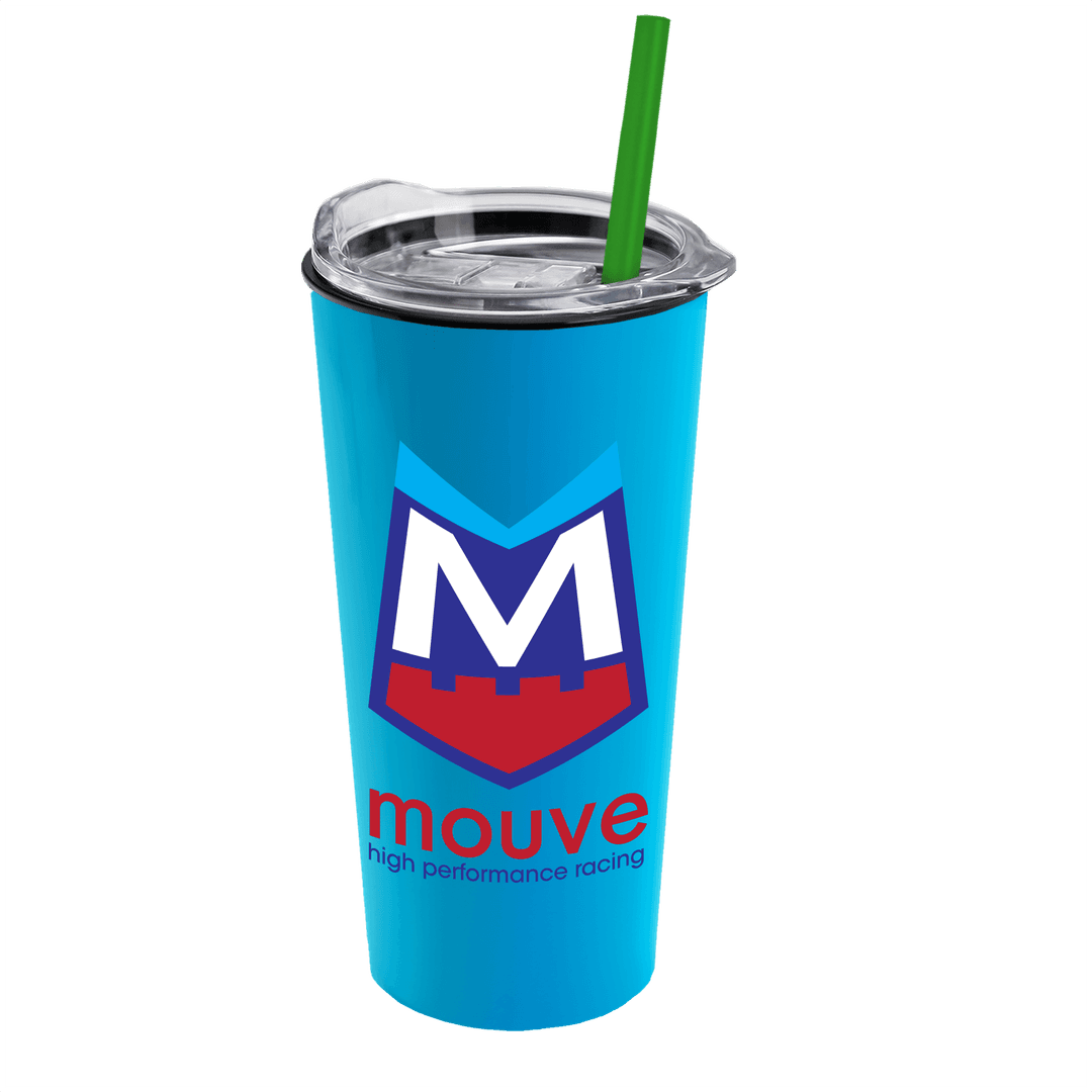 Roadmaster Travel Tumbler with Slider Lid and Straw - 18 oz.