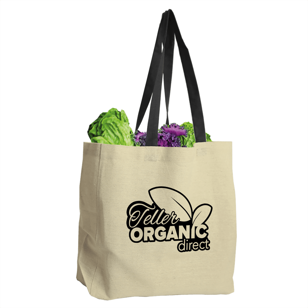 Natural Cotton Canvas Tote