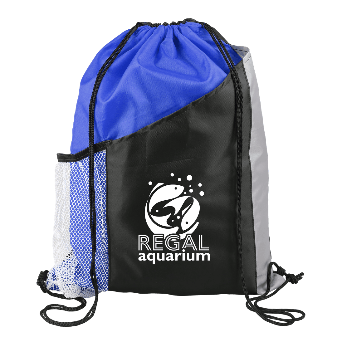Collegiate Drawstring Backpack