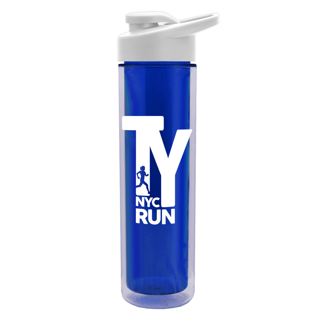 Chiller Double-Wall Insulated Bottle with Drink-Thru Lid - 16 oz.
