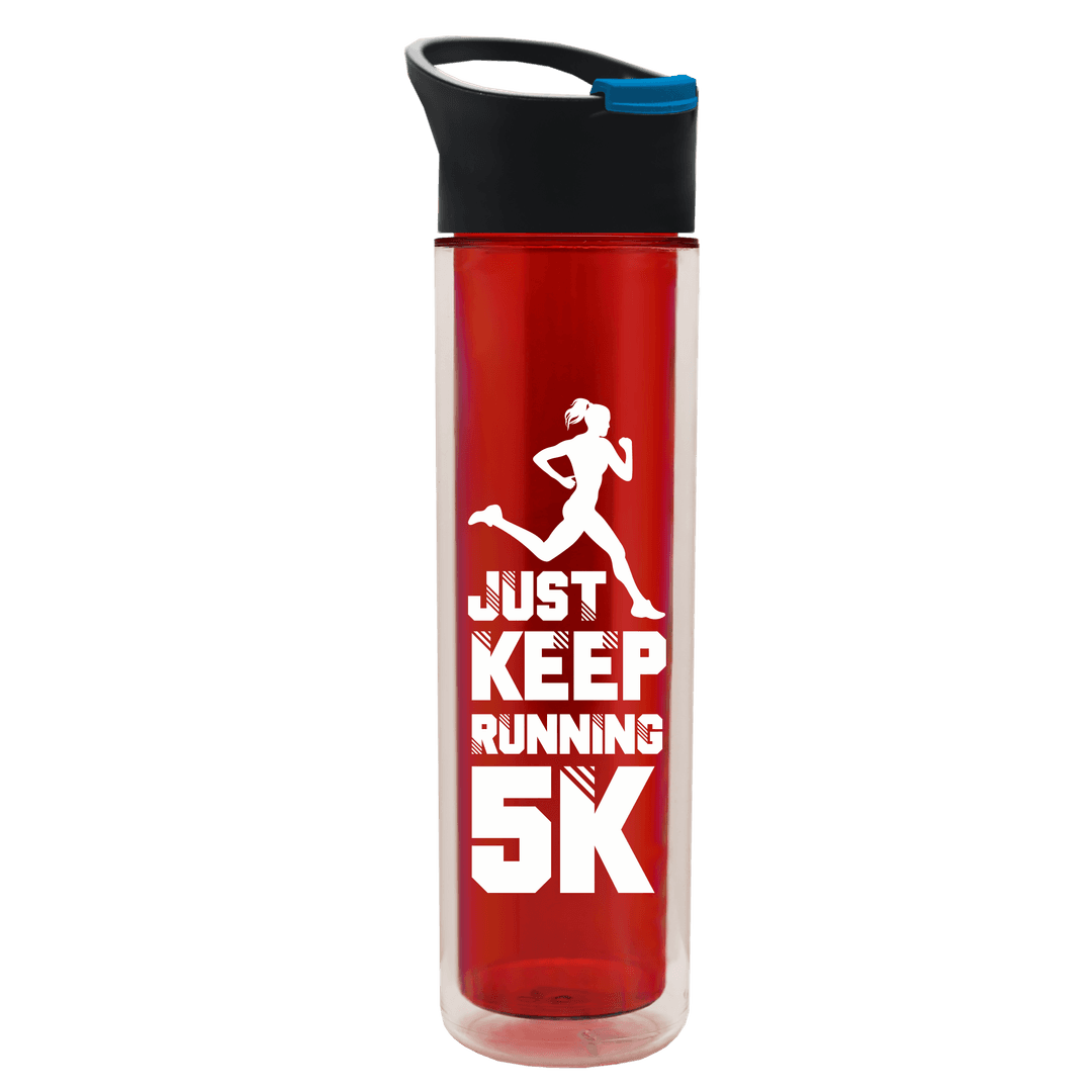 Chiller Double-Wall Insulated Bottle with Pop-Up Lid - 16 oz.